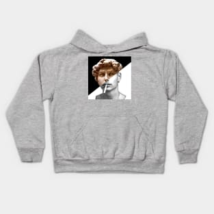 Michelangelo's David And Cigarette Kids Hoodie